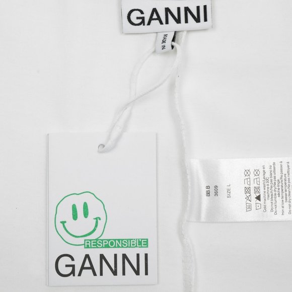 ganni Smiley short sleeve T-shirt - Picture 5 of 9